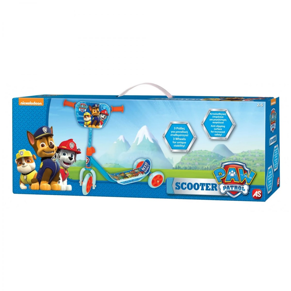 AS SCOOTER PAW PATROL 50151/50165