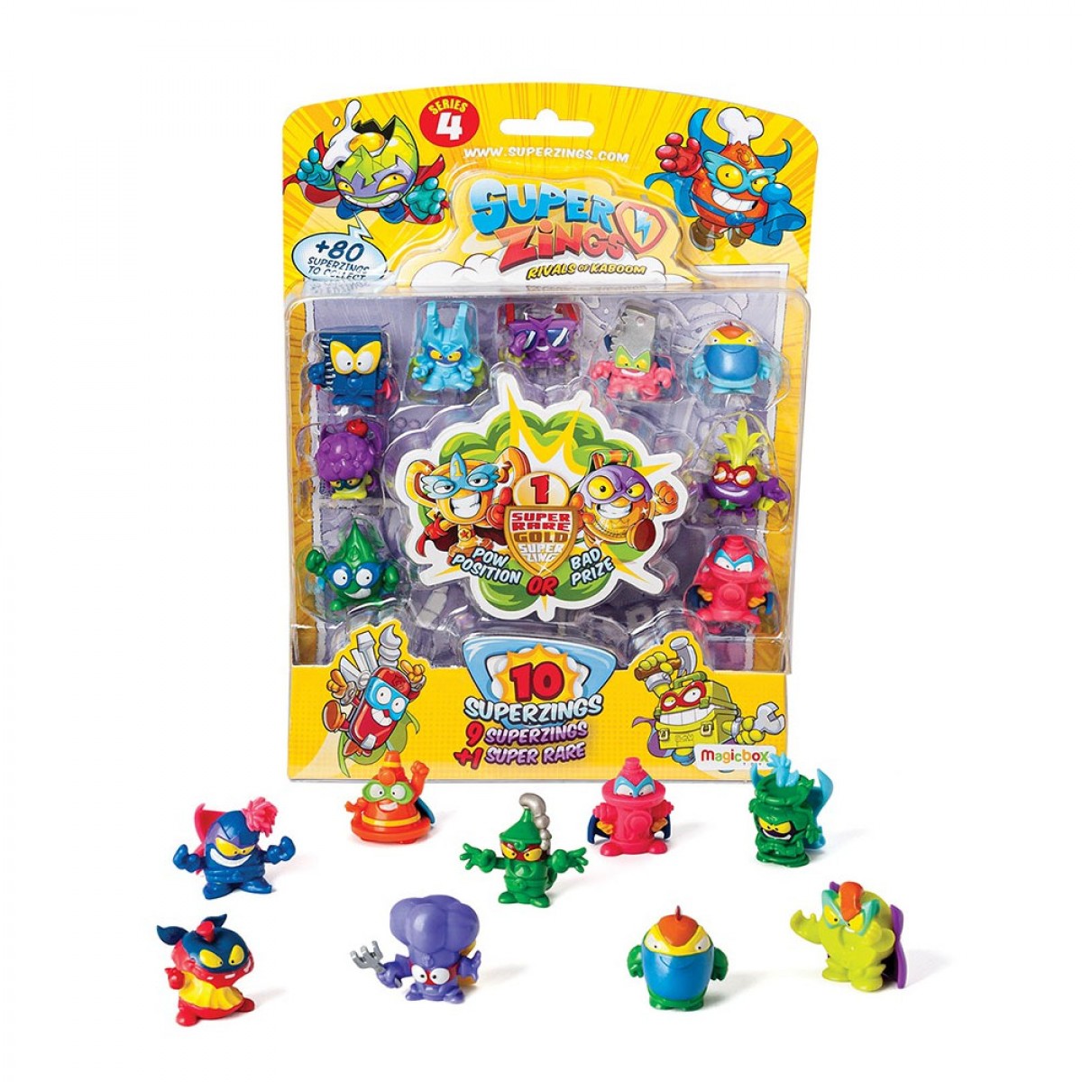 Blister SUPERZINGS Kazoom Kids-Series 8-contains 9 superthings