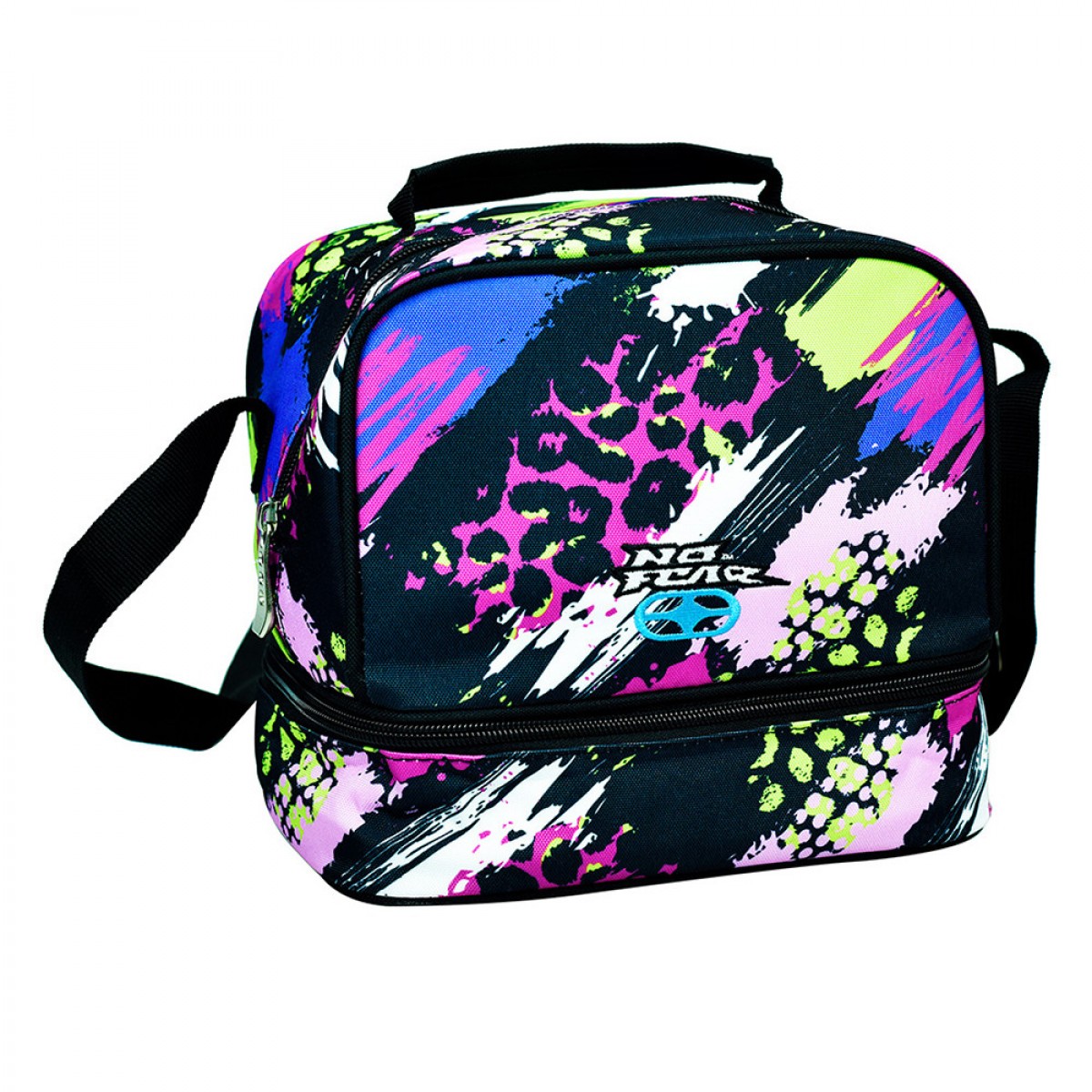 BACK ME UP NO FEAR ΤΣΑΝΤΑΚΙ ΦΑΓΗΤΟΥ FLUO PRINTS 348-31221