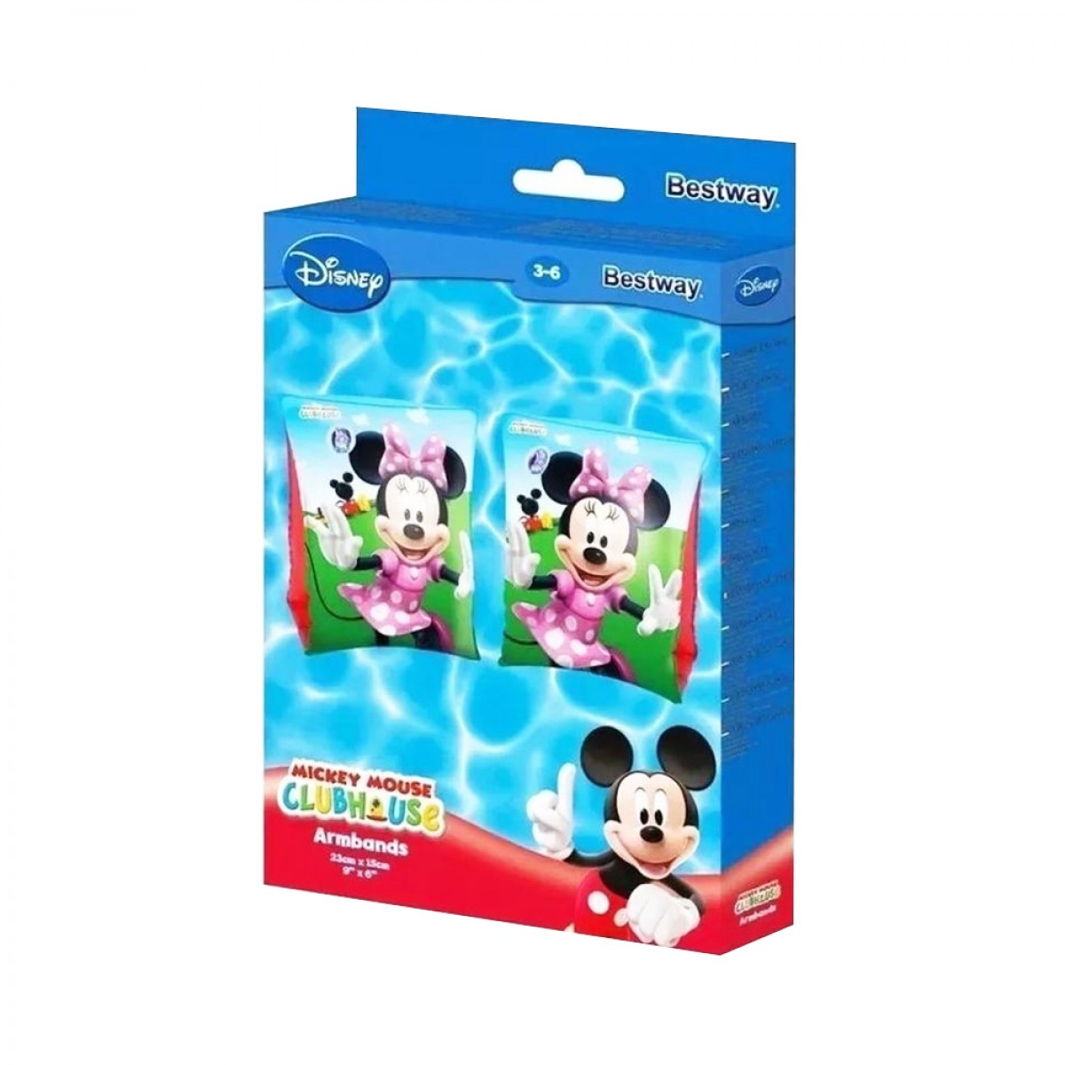 BESTWAY ΜΠΡΑΤΣΑΚΙΑ MICKEY MOUSE 91002 ( 23X15 ΕΚ.)