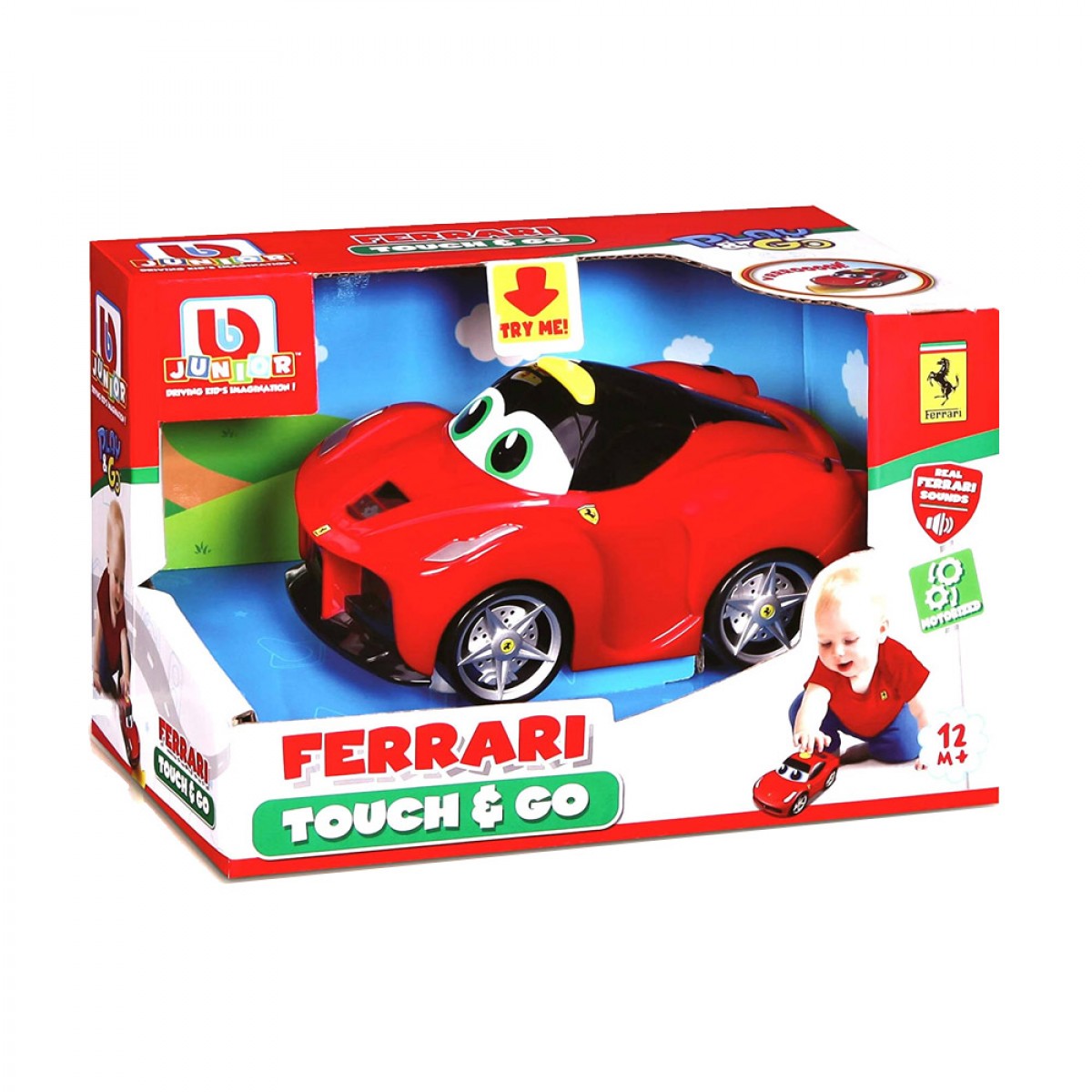 BURAGO JUNIOR FERRARI TOUCH AND GO 81605