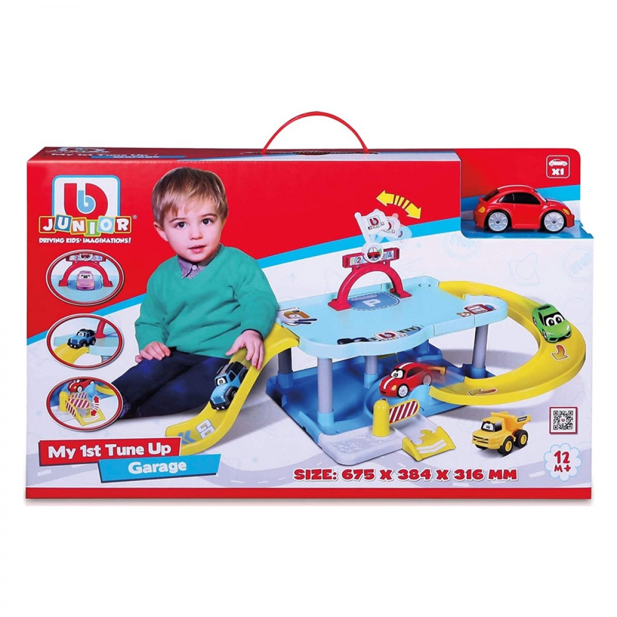 BURAGO BB JUNIOR FERRARI PARKING GARAGE 88611