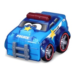 BURAGO PUSH & GLOW POLICE CAR 16-89004