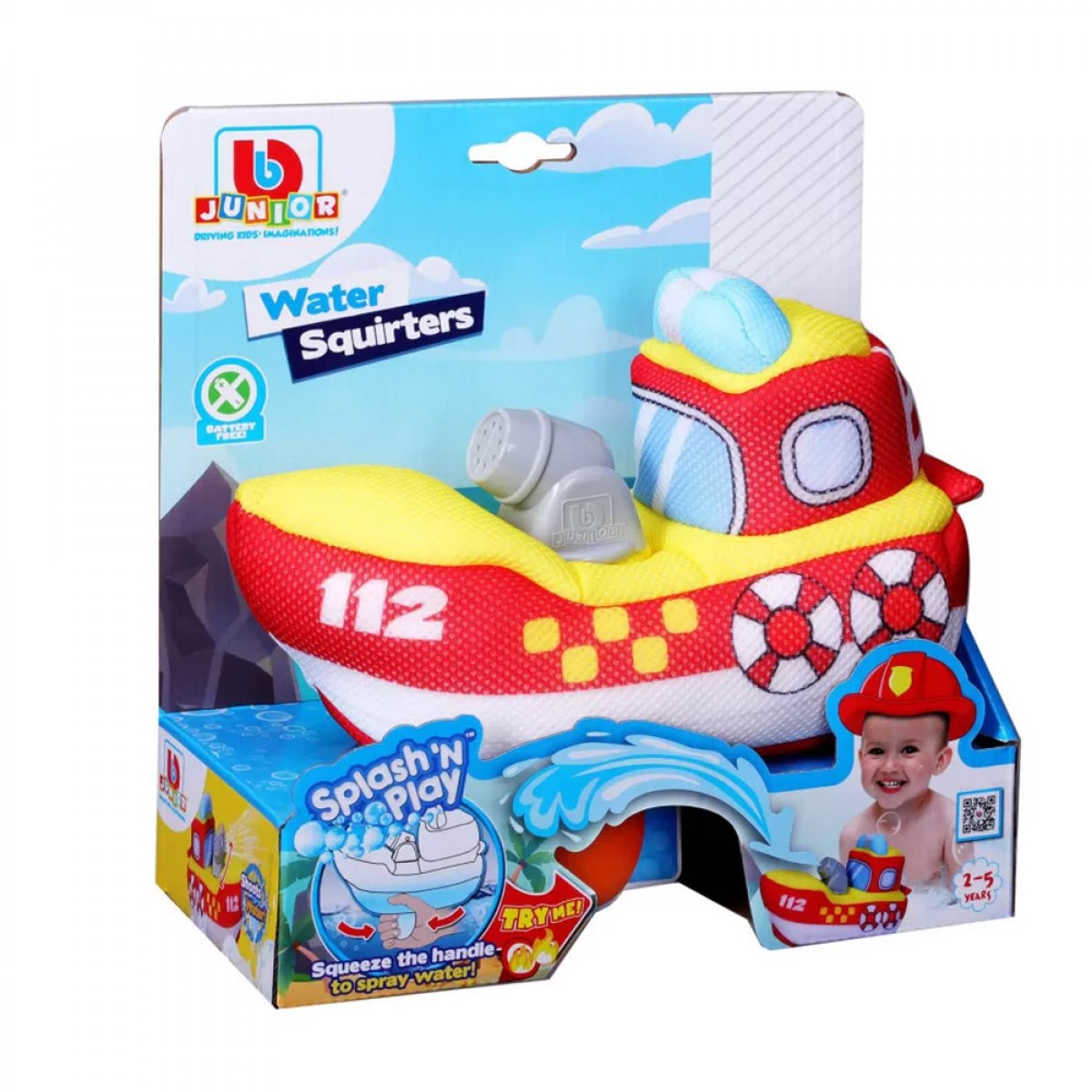 BURAGO SPLASH N PLAY WATER SQUIRTERS FIRE 89061