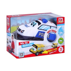 BURAGO MY 1ST SOFT CAR POLICE CAR 16-89053