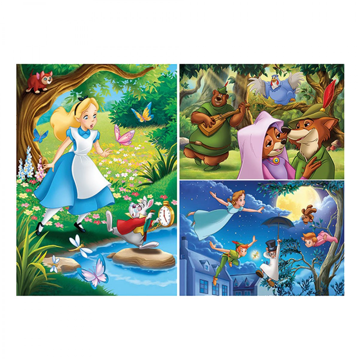 CLEMENTONI PUZZLE (3Χ48) DISNEY CLASSIC 1200-25267