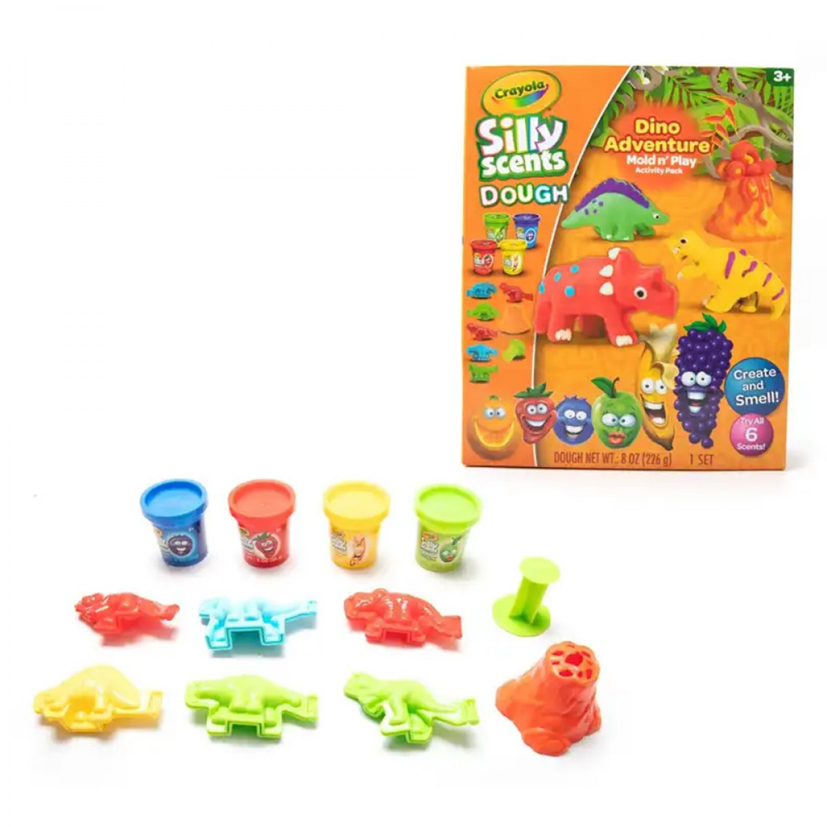 CRAYOLA SILLY SCENTS DINOSAURS SET 2204