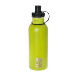 ECO LIFE ΜΕΤΑΛΛΙΚΟ ΜΠΟΥΚΑΛΙ LIME 33-BO-1014 (600ML)