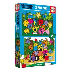 EDUCA PUZZLE MONSIEUR MADAME 19401 (20 TEM)