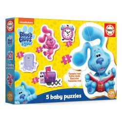 EDUCA PUZZLE BABY BLUES CLUES AND YOU 19397 (3-5 TEM)