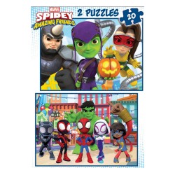 EDUCA PUZZLE SPIDEY & HIS AMAZING FRIENDS 19296 (2X20 TEM)