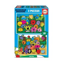 EDUCA PUZZLE MONSIEUR MADAME 19401 (20 TEM)