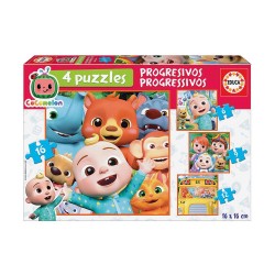 EDUCA PUZZLE PROGRESSIVE  COCOMELON 191 (6-16 TEM)