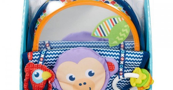 Fisher price monkey mirror best sale