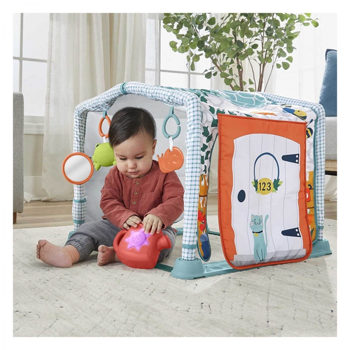 FISHER PRICE ΓΥΜΝΑΣΤΗΡΙΟ ΔΡΑΣΤΗΡΙΟΤΗΤΩΝ ΜΕ ΦΩΤΑ & ΗΧΟΥΣ HJK45