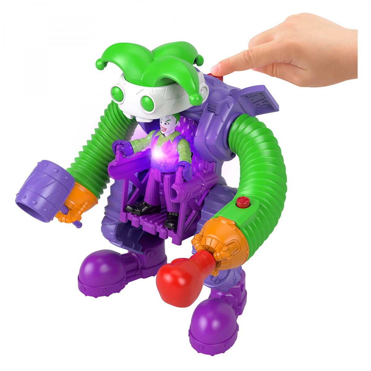 FISHER PRICE IMAGINEXT - JOKER BATTLING ROBOT M5649/HGX80