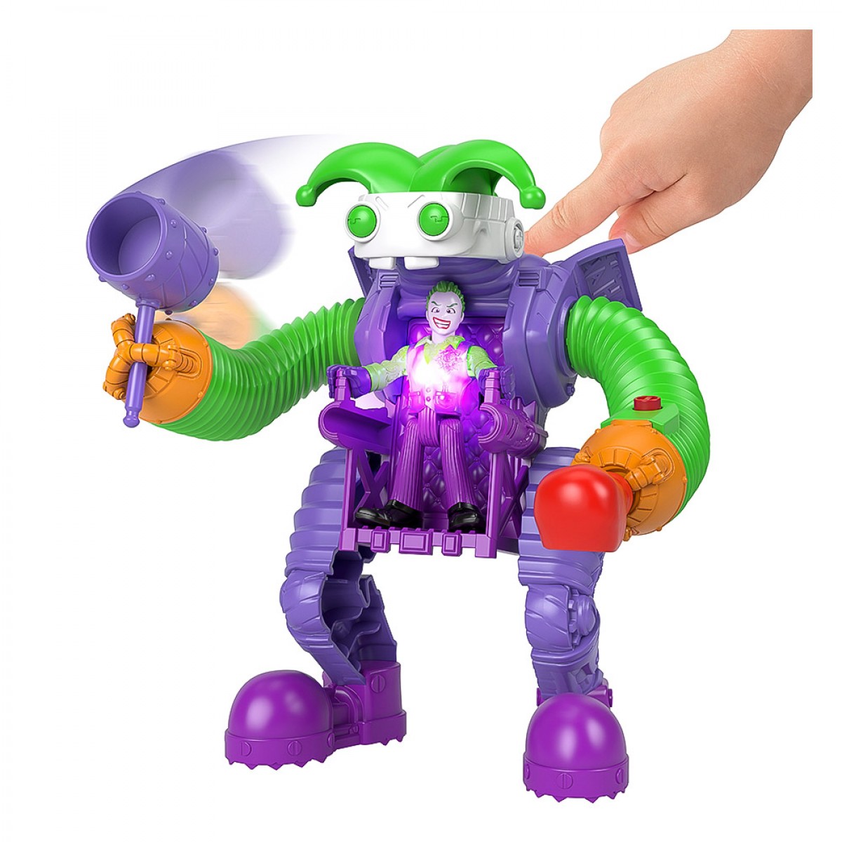 FISHER PRICE IMAGINEXT - JOKER BATTLING ROBOT M5649/HGX80