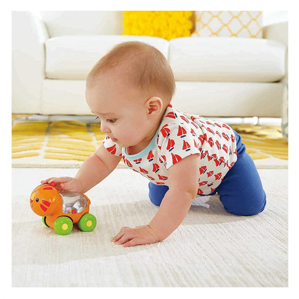 FISHER PRICE ΟΧΗΜΑΤΑΚΙΑ POPPITY POP ΖΩΑΚΙΑ ΤΙΓΡΗΣ BGX29/CMV97