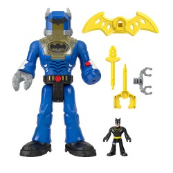 FISHER PRICE IMAGINEXT-ΦΙΓΟΥΡΕΣ DC INSIDERS BATMAN (ΜΠΛΕ) HMK87/HGX98