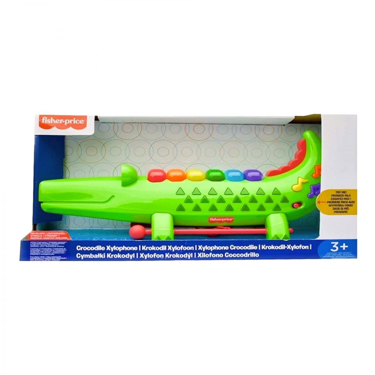 FISHER PRICE CROCODILE XYLOPHONE 070844