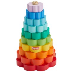 FISHER PRICE WOODEN RING STACKER HXT77