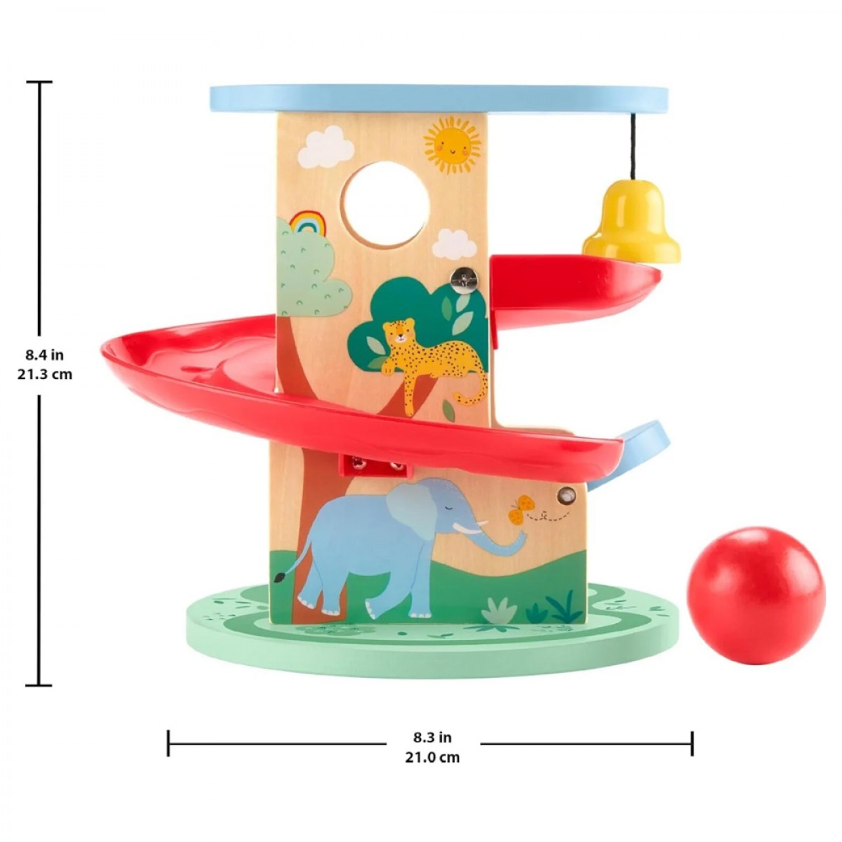 FISHER PRICE WOODEN TREEHOUSE BALL RUN HXT92