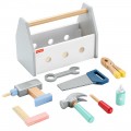 FISHER PRICE WOODEN TOOL BOX HYG50