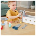 FISHER PRICE WOODEN TOOL BOX HYG50