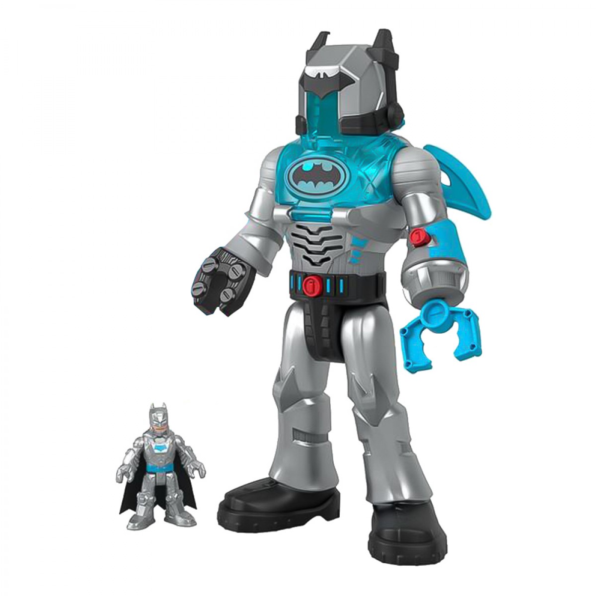 FISHER PRICE IMAGINEXT-ΦΙΓΟΥΡΕΣ DC INSIDERS BATMAN (ΓΚΡΙ) HMK87/HMK88