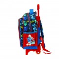 GIM ΤΣΑΝΤΑ TROLLEY SMURFS WITH ME ΝΗΠΙΑΓΩΓΕΙΟΥ 22072