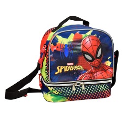 GIM ΤΣΑΝΤΑΚΙ ΦΑΓΗΤΟΥ ΟΒΑΛ SPIDERMAN SILVER EYE 337-06220