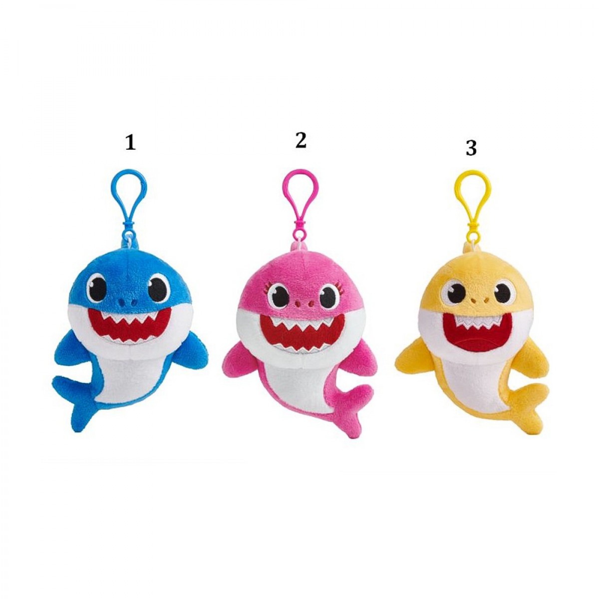 GIOCHI PREZIOSI Baby Shark with Sound and Swimming Shark Figure Yellow