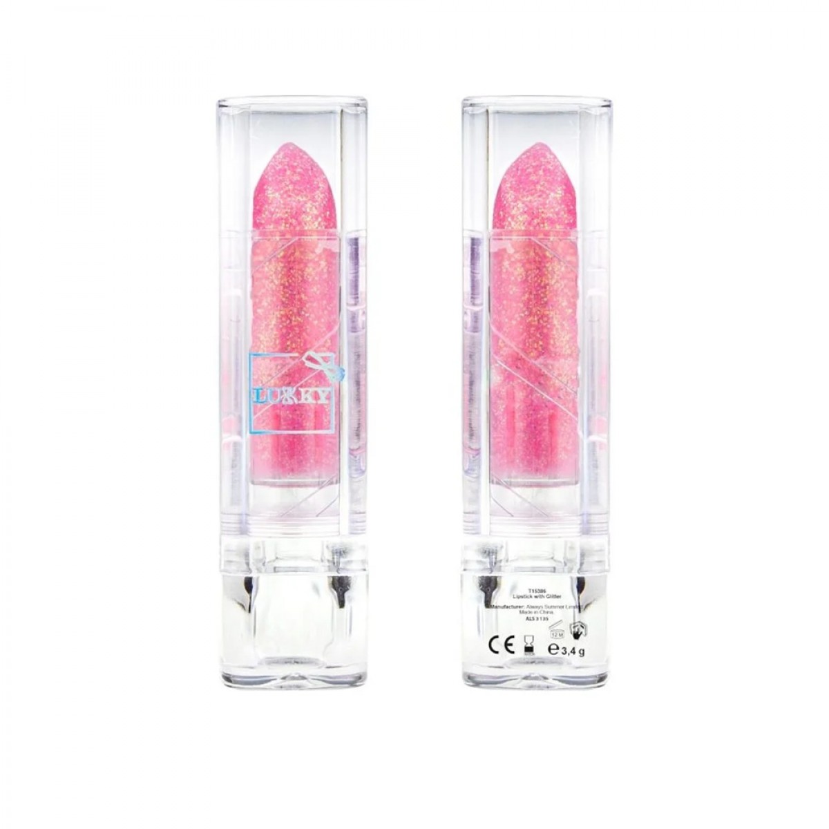 GIOCHI PREZIOSI LUKKY LIPSTICK WITH GLITTER LUK03000