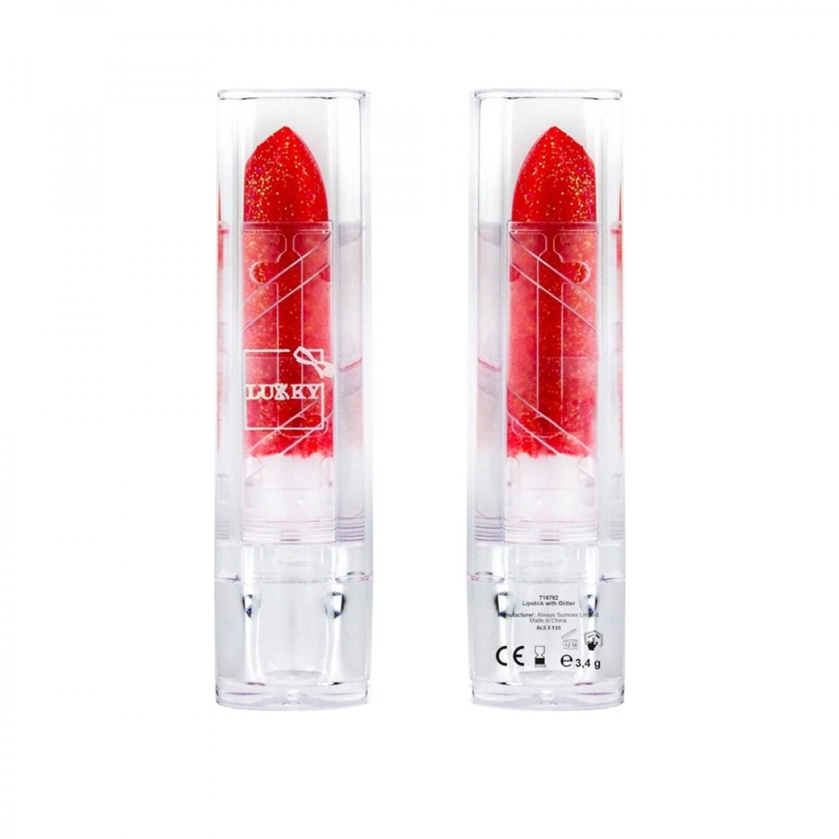 GIOCHI PREZIOSI LUKKY LIPSTICK WITH GLITTER LUK03000