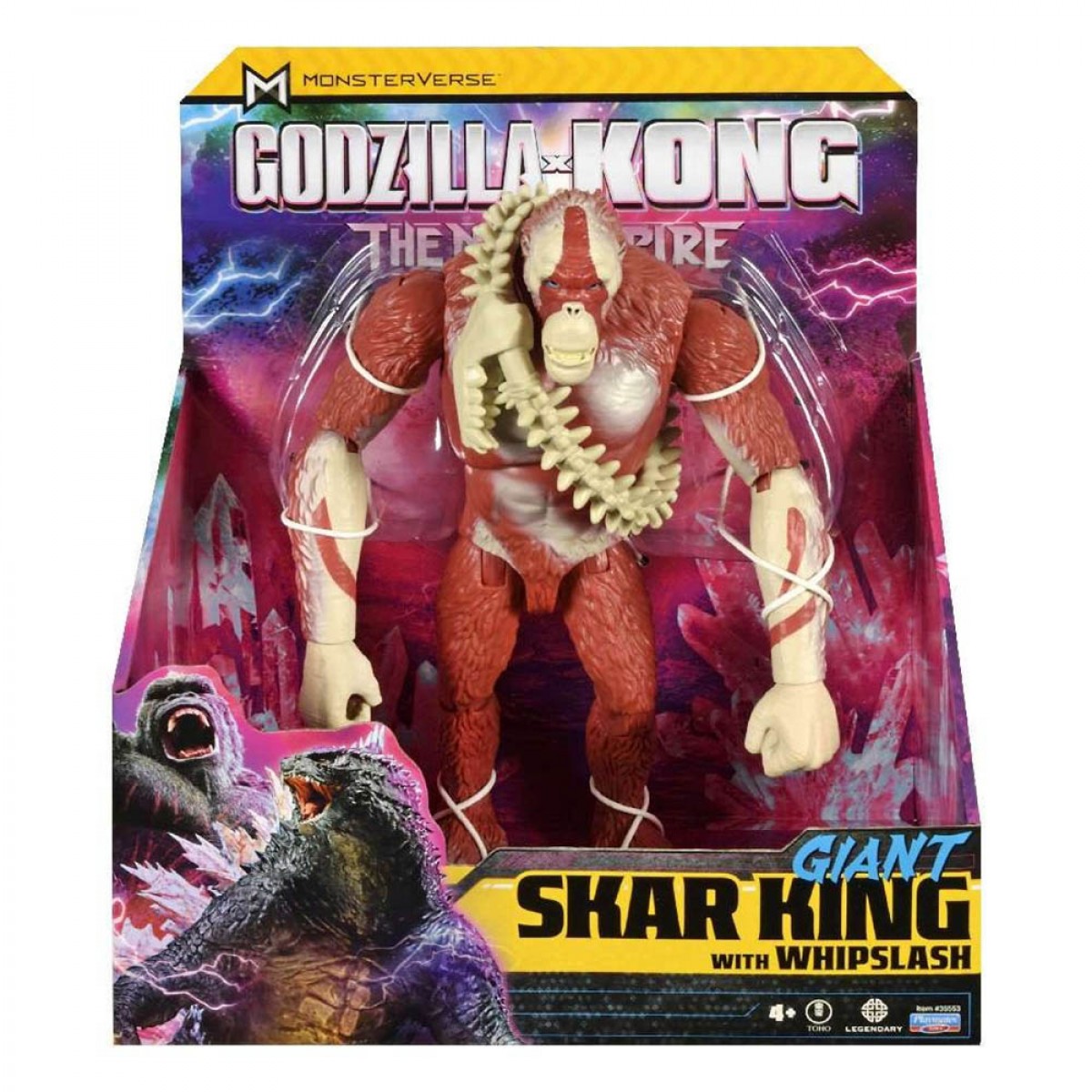 GIOCHI PREZIOSI GODZILLA X KONG: SKAR KING WITH WHIPSLASH 35550