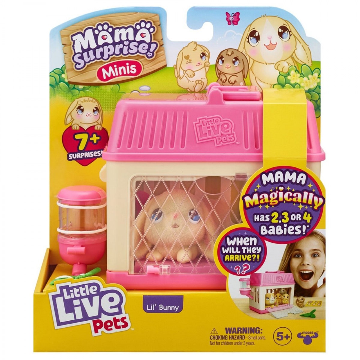 GIOCHI PREZIOSI  LITTLE LIVE PETS MAMA SURPRISE MINIS MAMA LIL` BUNNY LP301200