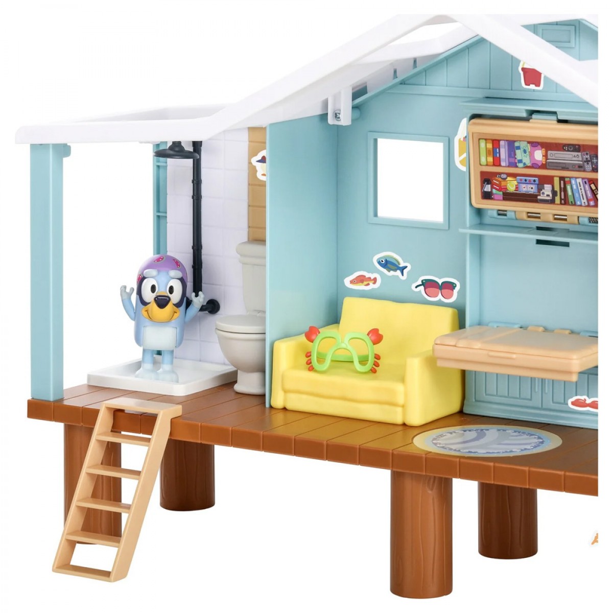 GIOCHI PREZIOSI BLUEY PLAYSET ΤΟ ΕΞΟΧΙΚΟ  ΣΤΗΝ ΠΑΡΑΛΙΑ BLY66000