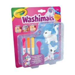 GIOCHI PREZIOSI CRAYOLA WASHIMALS MOKA & LOLA 74-7474