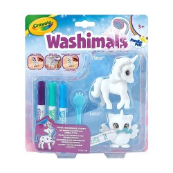 GIOCHI PREZIOSI CRAYOLA WASHIMALS UNA & LUNA 74-7473