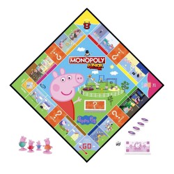 HASBRO ΕΠΙΤΡΑΠΕΖΙΟ MONOPOLY JUNIOR PEPPA F1656