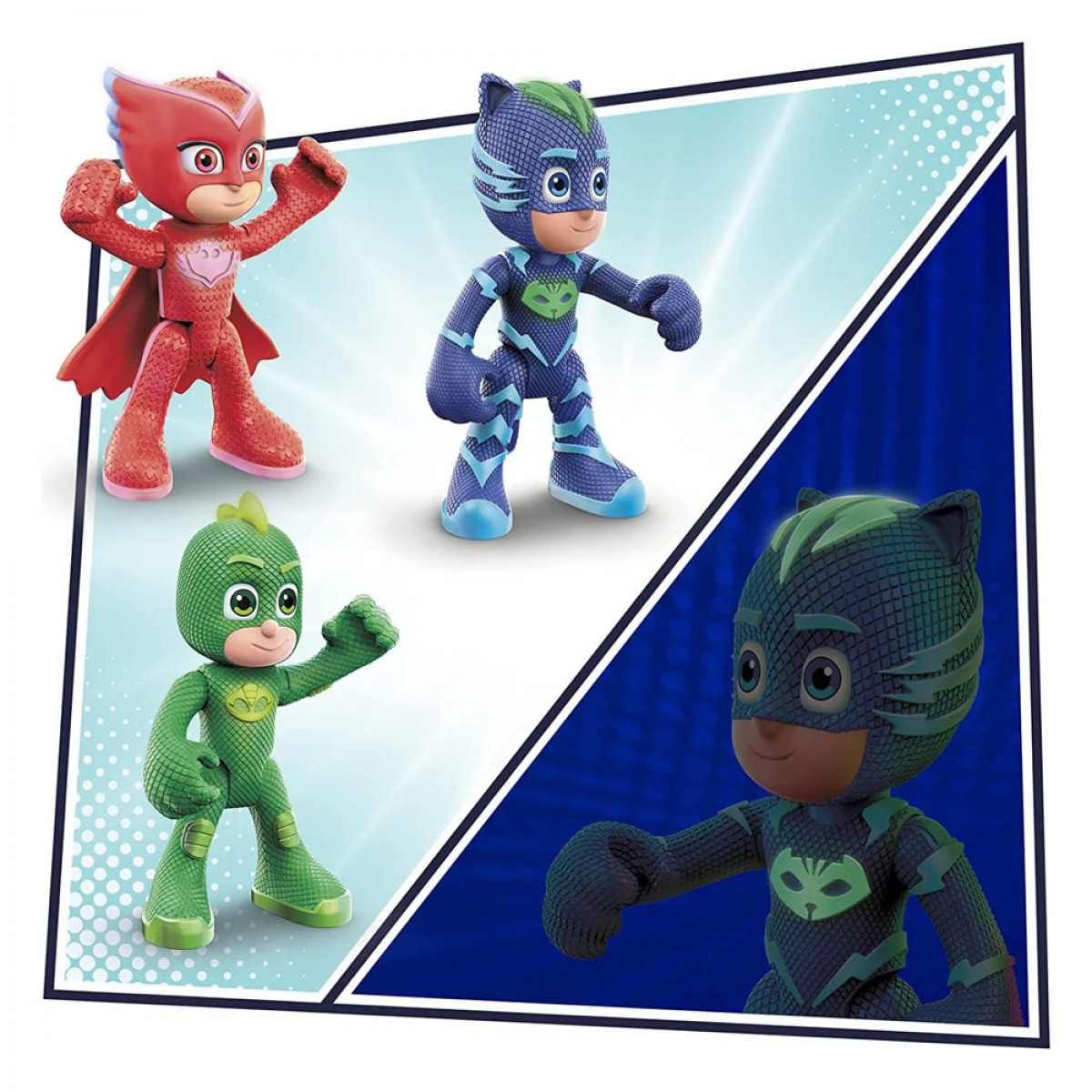 HASBRO PJ MASKS HERO VS VILLAIN 4 PACK NIGHT  THE MISSION F2647/F2836