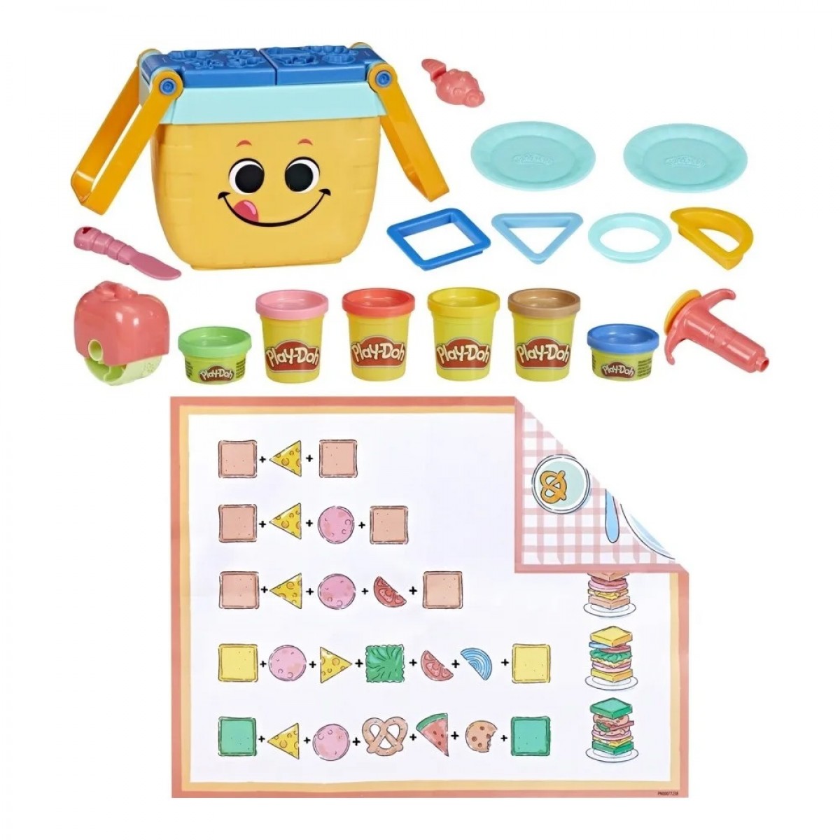 HASBRO PICNIC SHAPES STARTER SET PLAY-DOH 69160