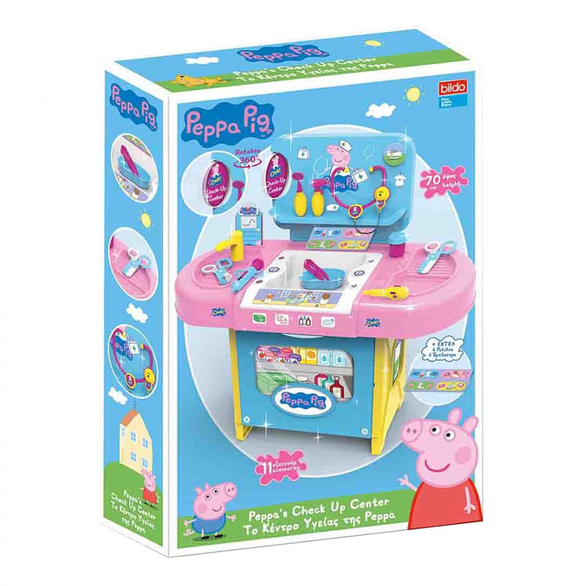 HASBRO BILDO ΣΕΤ CHECK UP PEPPA 'S PIG 8150