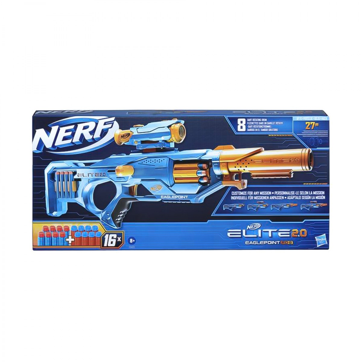 HASBRO NERF ELIT EAGLPOINT RD-8 04230