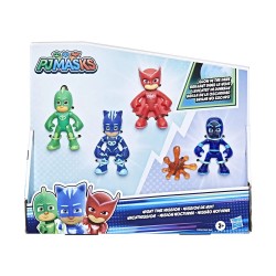 HASBRO PJ MASKS HERO VS VILLAIN 4 PACK NIGHT  THE MISSION F2647/F2836