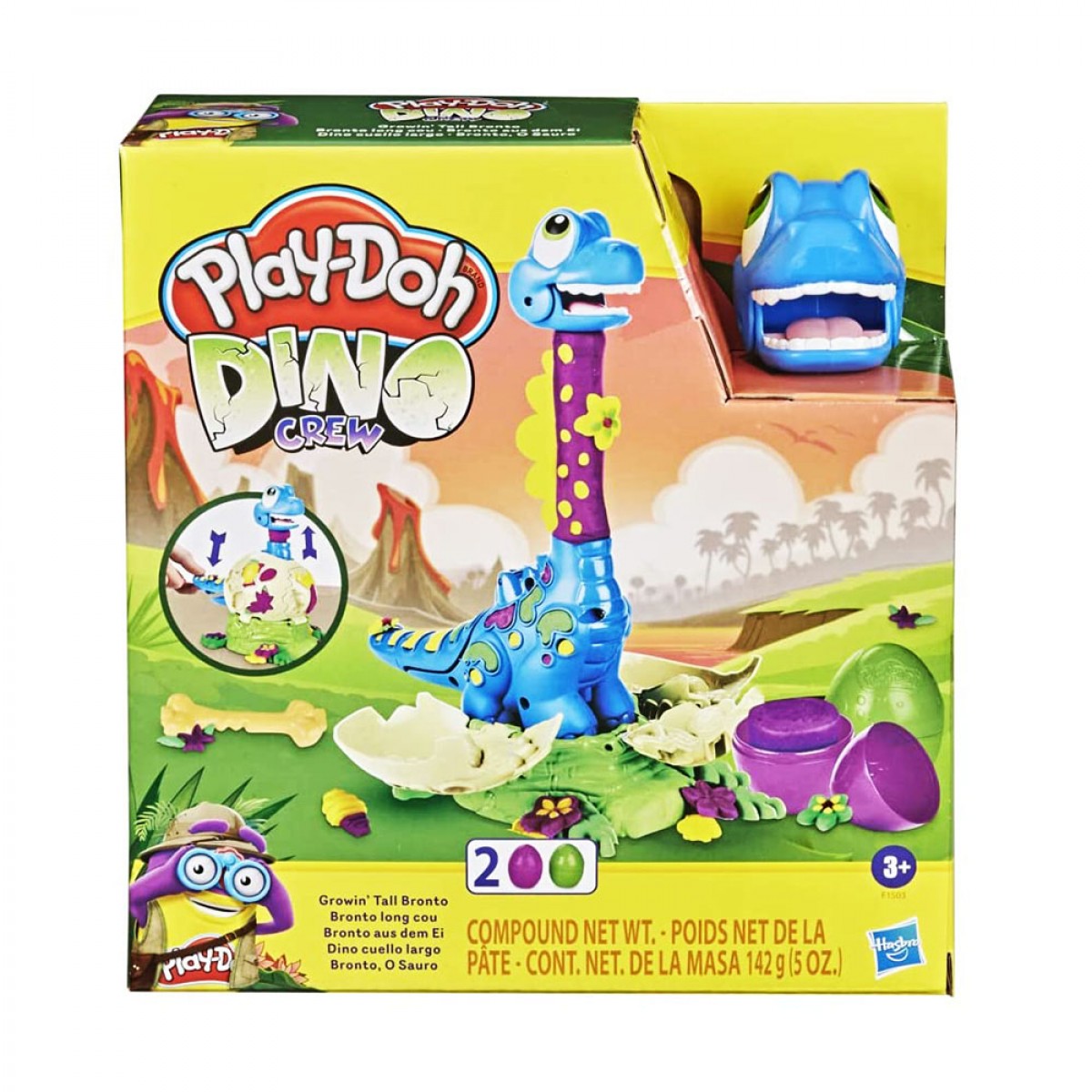 PLAY-DOH GROWIN TALL BRONTO F1503