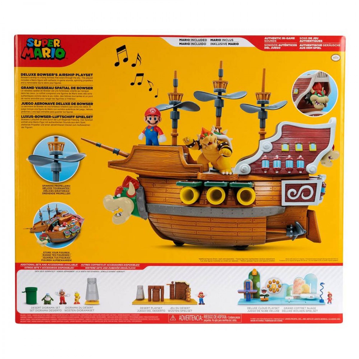 JAKKS PACIFIC ΠΛΟΙΟ DLX SUPER MARIO JPA40429