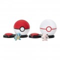 JAZWARES POKEMON ΠΑΙΧΝΙΔΙ ΜΑΧΗΣ SQIRTLE- JIGGLYPUFF PKW2506