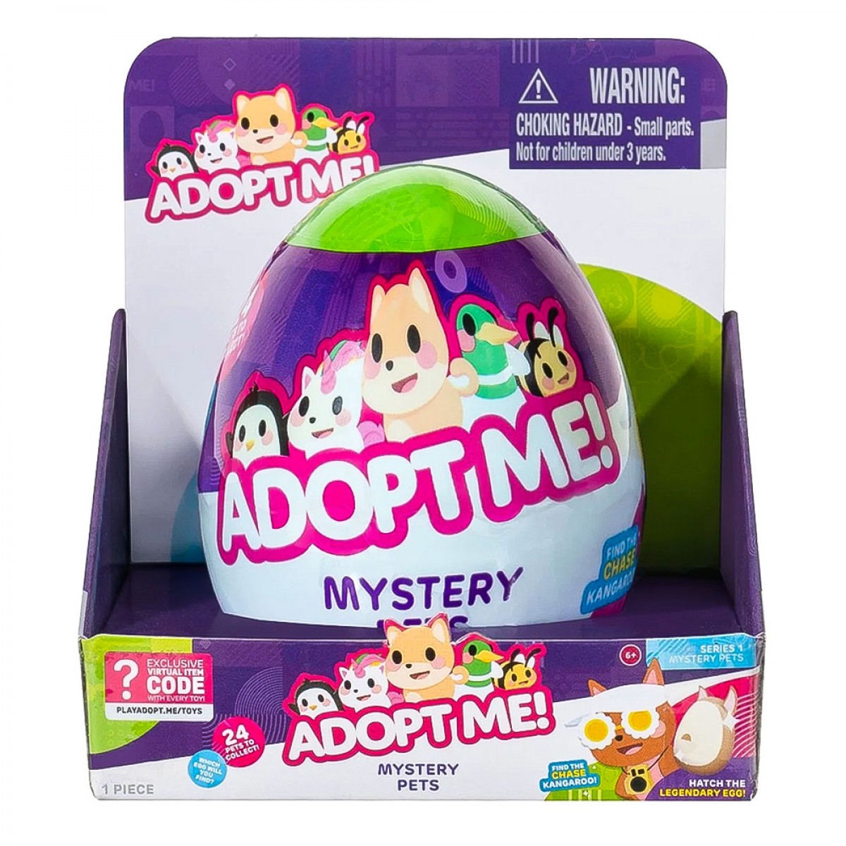 JAZWARES ADOPT ME - ΑΥΓΟ ΜΕ ΦΙΓΟΥΡΑ MYSTERY PETS BLIND W1 (5 ΕΚΑΤΟΣΤΑ) JWA00012