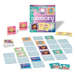 RAVENSBURGER ΕΠΙΤΡΑΠΕΖΙΟ ΜΝΗΜΗΣ MEMORY GABBY'S DOLLHOUSE 22596